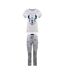 Pyjama gris femme disney minnie smile-1
