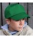 Casquette unie 100% coton enfant unisexe vert tendre Result-2