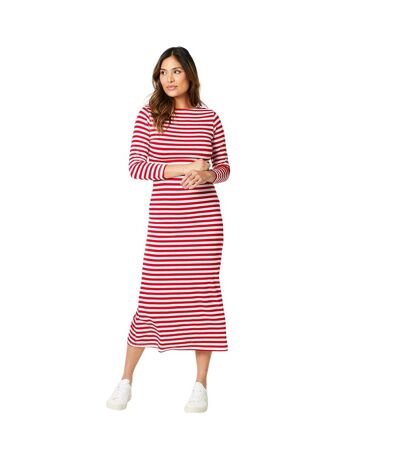 Robe mi-longue femme rouge Principles