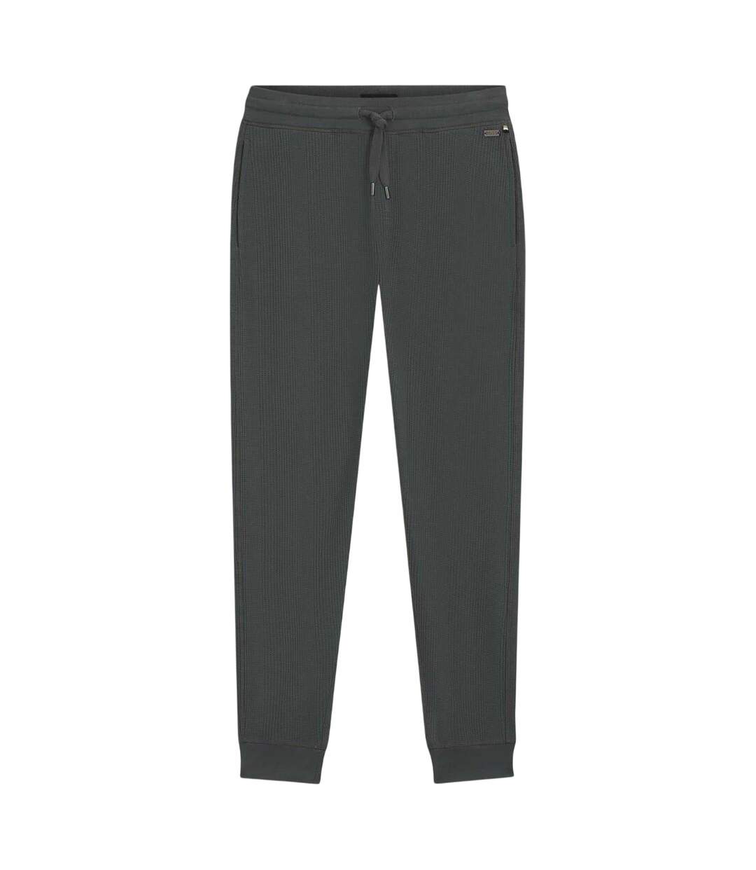 Pantalon De Jogging Motif/style Uni Homme Vert Boss-1