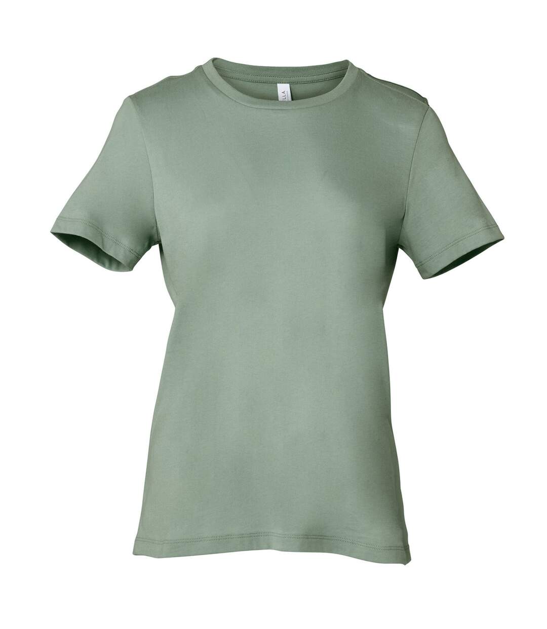 T-shirt femme vert de gris Bella + Canvas-2