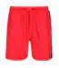 Short De Bain Style Panneau Contrasté Cabo San Homme Rouge Luke 1977-1