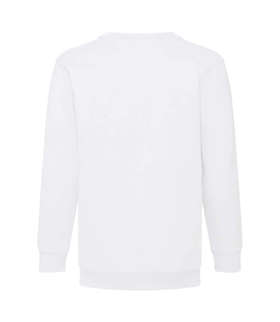 Sweat classic homme blanc Fruit of the Loom-2