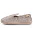 Isotoner Chaussons Charentaises femme velours semelle ergonomique mousse à mémoire forme-4