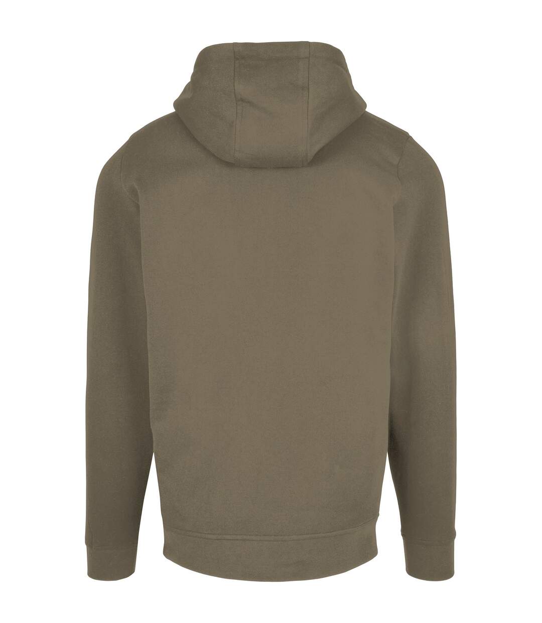 Sweat À Capuche Basic Adulte Olive Build Your Brand-2
