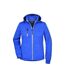 Womens/ladies Maritime Jacket Nautical Blue Navy White James And Nicholson-1