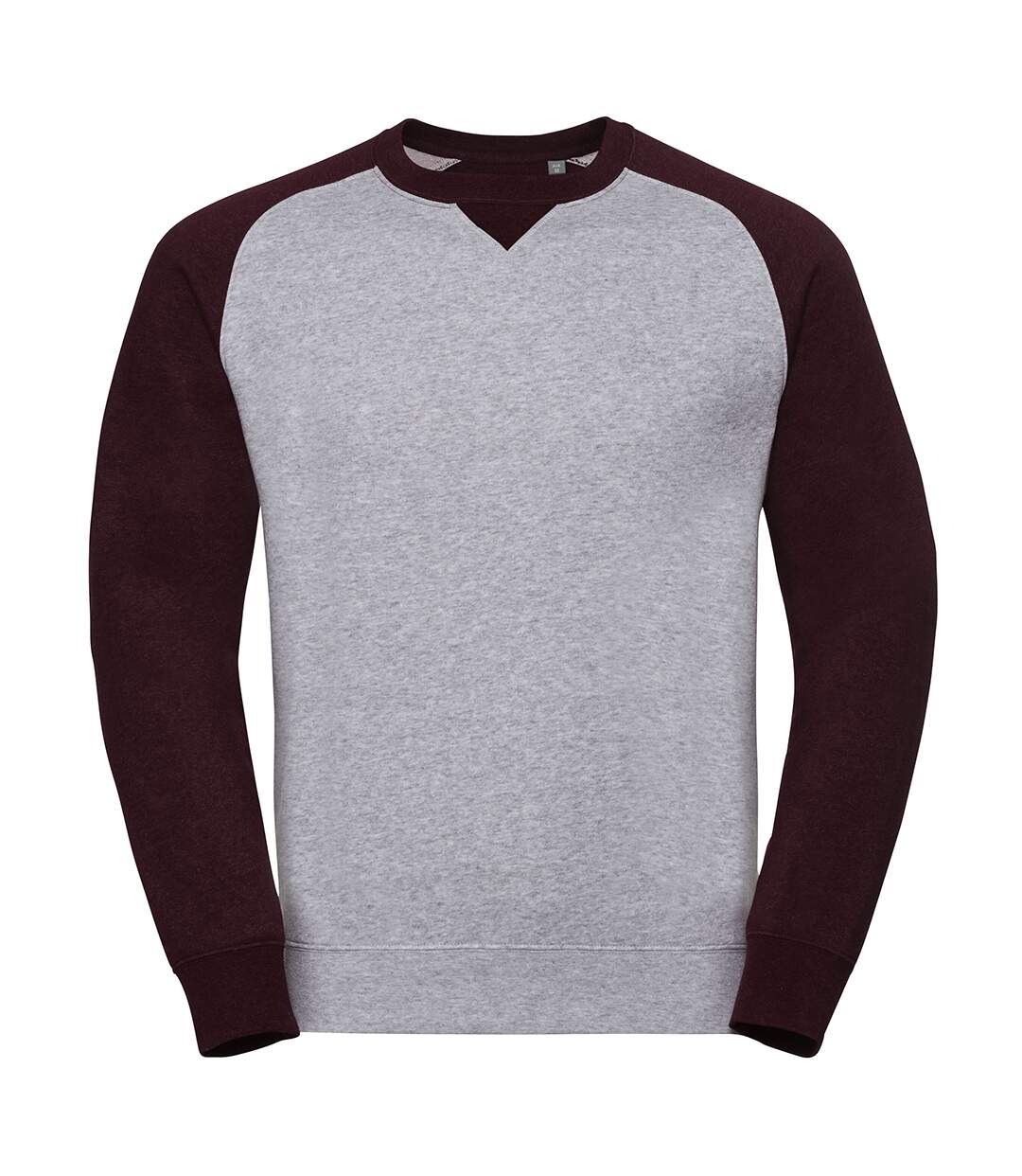 Russell - Sweat BASEBALL - Homme (Gris clair / Bordeaux) - UTRW7106