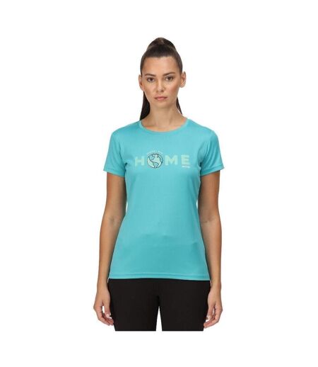 Regatta Womens/Ladies Fingal VI Earth T-Shirt (Turquoise) - UTRG7113