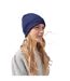 Beechfield Unisex Adult Natural Cotton Fine Knit Beanie (Oxford Navy) - UTPC5544