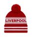 Bonnet Motif/style Texte Liverpool Rouge Fan Originals-1