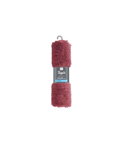 Tapis de Bain Softness 50x80cm Framboise