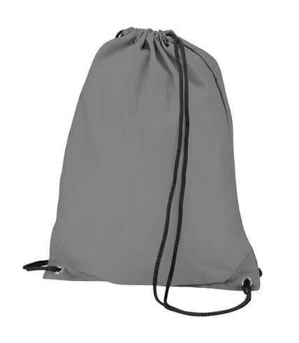 BagBase - Sac à dos avec cordon de serrage (Gris) (Taille unique) - UTRW2550