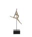 Gymnaste Cerceau sur Socle Beta 48cm Beige & Noir-2