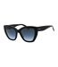 Womens/ladies Gradient Sunglasses One Size Dark Grey Banana Republic-1