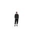 Mens Elevated Acid Wash Relaxed Fit Hoodie Black Puma-1