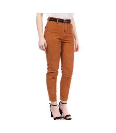 Pantalon Velours Camel Femme Teddy Smith Pealow - 26