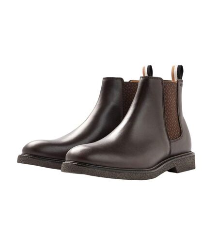 Bottines Chelsea Tunley Homme Marron Boss