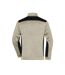 Veste Polaire Strong Homme Gris Beige Chiné Noir James And Nicholson-2