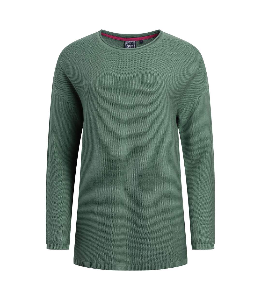 Pull Dalla Femme Jade Foncé Weird Fish-2