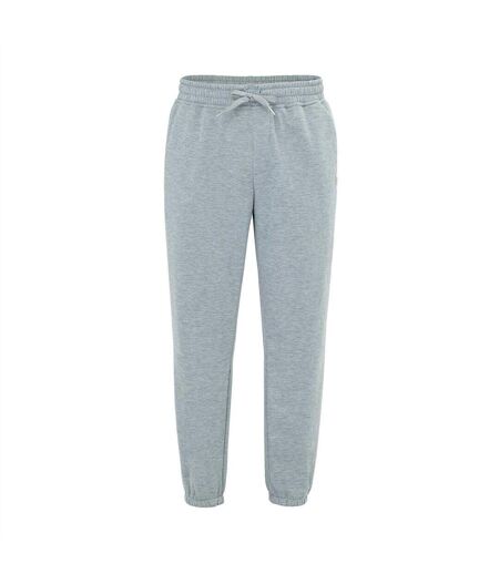 Mens Fleece Lined Jogging Bottoms Light Grey SoulCal