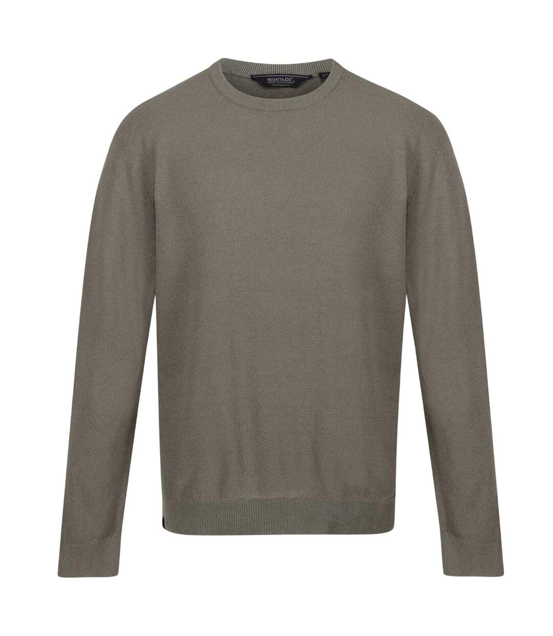 Mens Cautley Crew Neck Long-sleeved Sweater Top Fauna Regatta-1