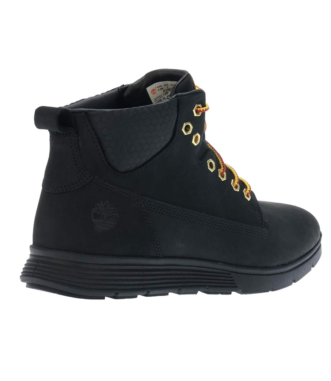 Mens Killington Nubuck Mid Cut Boots Black Timberland-2