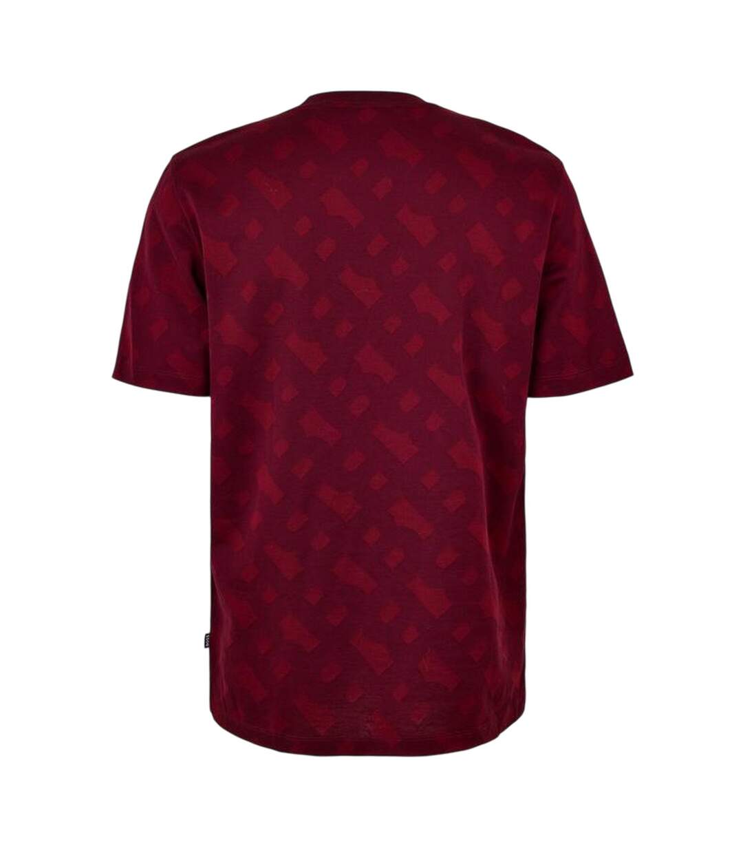 T-shirt Motif/style Monogramme Homme Rouge Foncé Boss-2
