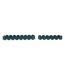 Lot de 2 Plateaux Déco Saturn 40cm Bleu-2