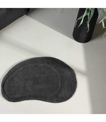 Tapis de Salle de Bain Sten50x75cm Gris Foncé