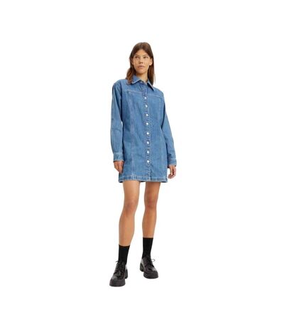 Womens/ladies Shay Denim Shirt Dress Denim Levis