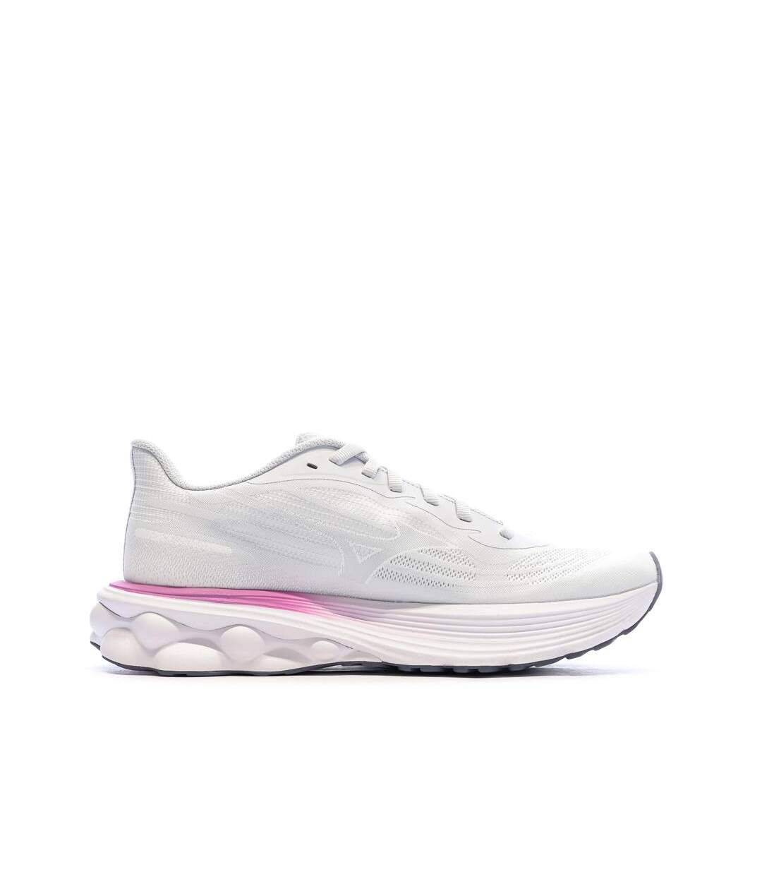 Chaussures de running blanches femme mizuno wave skyrise 7-2