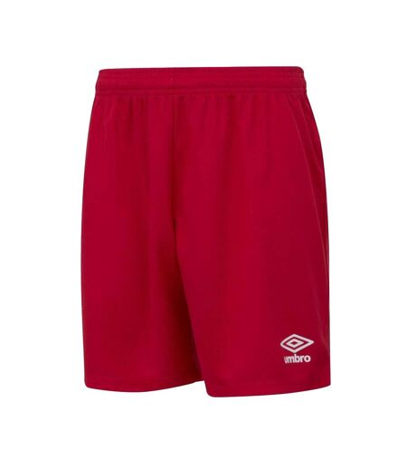 Mens Club Shorts Vermillion Umbro