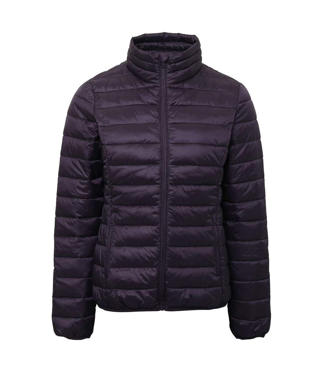 2786 Womens/Ladies Terrain Long Sleeves Padded Jacket (Aubergine) - UTRW6283-1