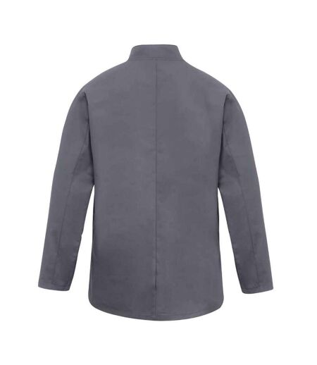 Unisex Adult Long-sleeved Chef Jacket Steel Premier