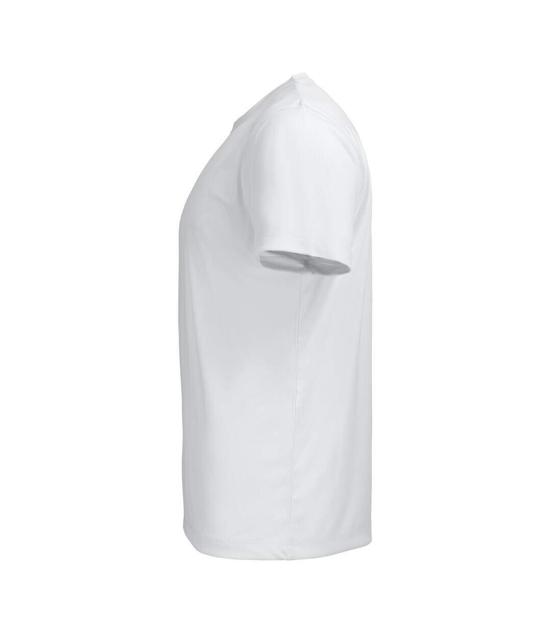 Mens Spun Dyed T-shirt White Projob-4