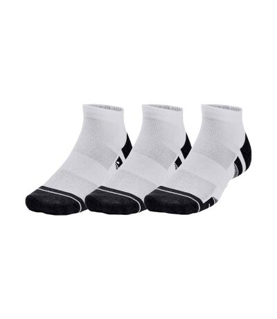Under Armour Unisex Adult Performance Tech Socks (Pack of 3) (White) - UTRW9521