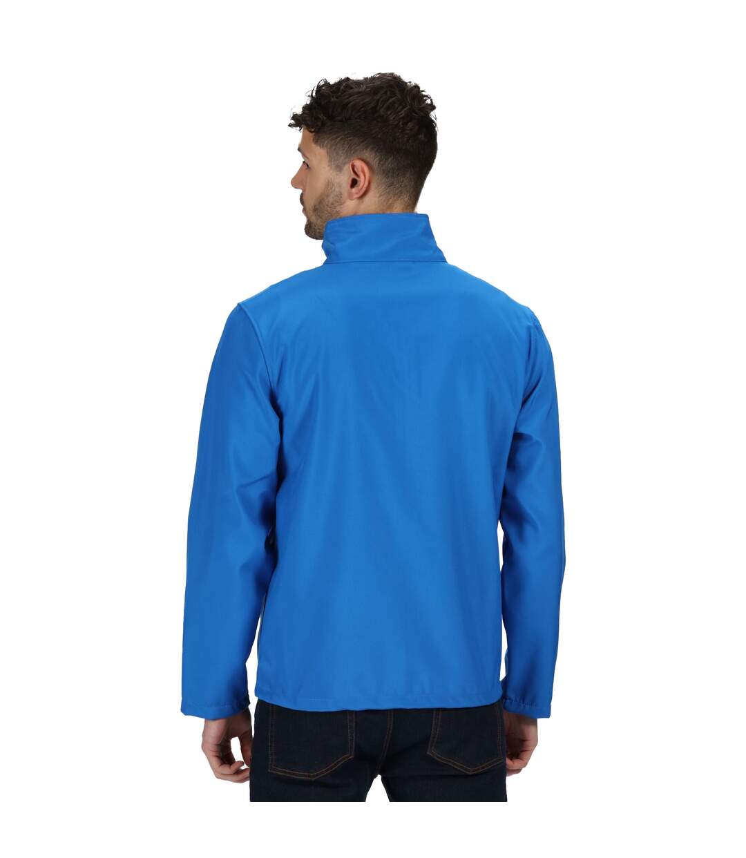 Regatta Classic Mens Water Repellent Softshell Jacket (Oxford Blue) - UTRG2166-2