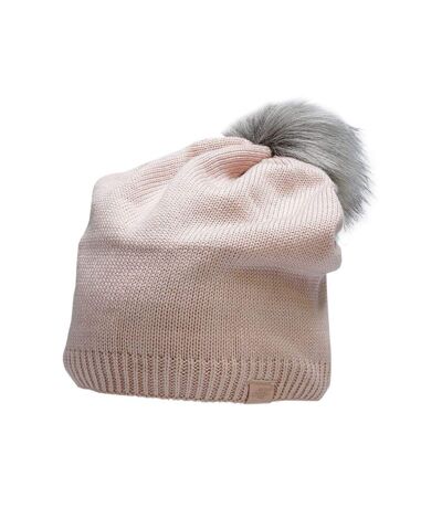 Bonnet Motif/style Uni Femme Rose 4F