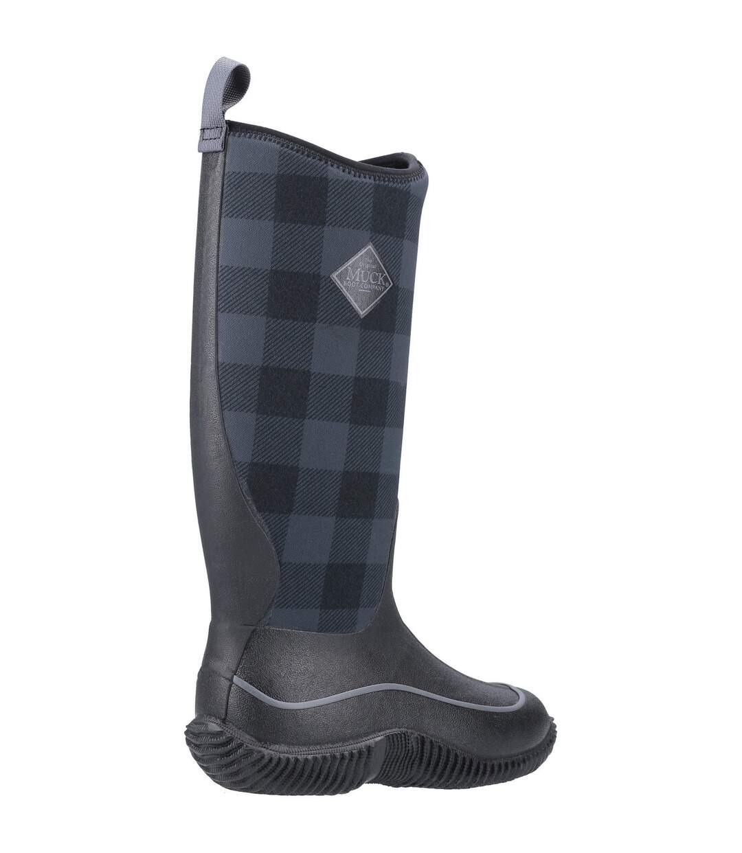 Bottes Wellington Femmes Noir Gris Muck-2