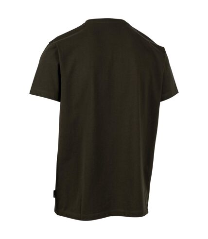 Trespass Mens Lisab Printed T-Shirt (Dark Ivy)