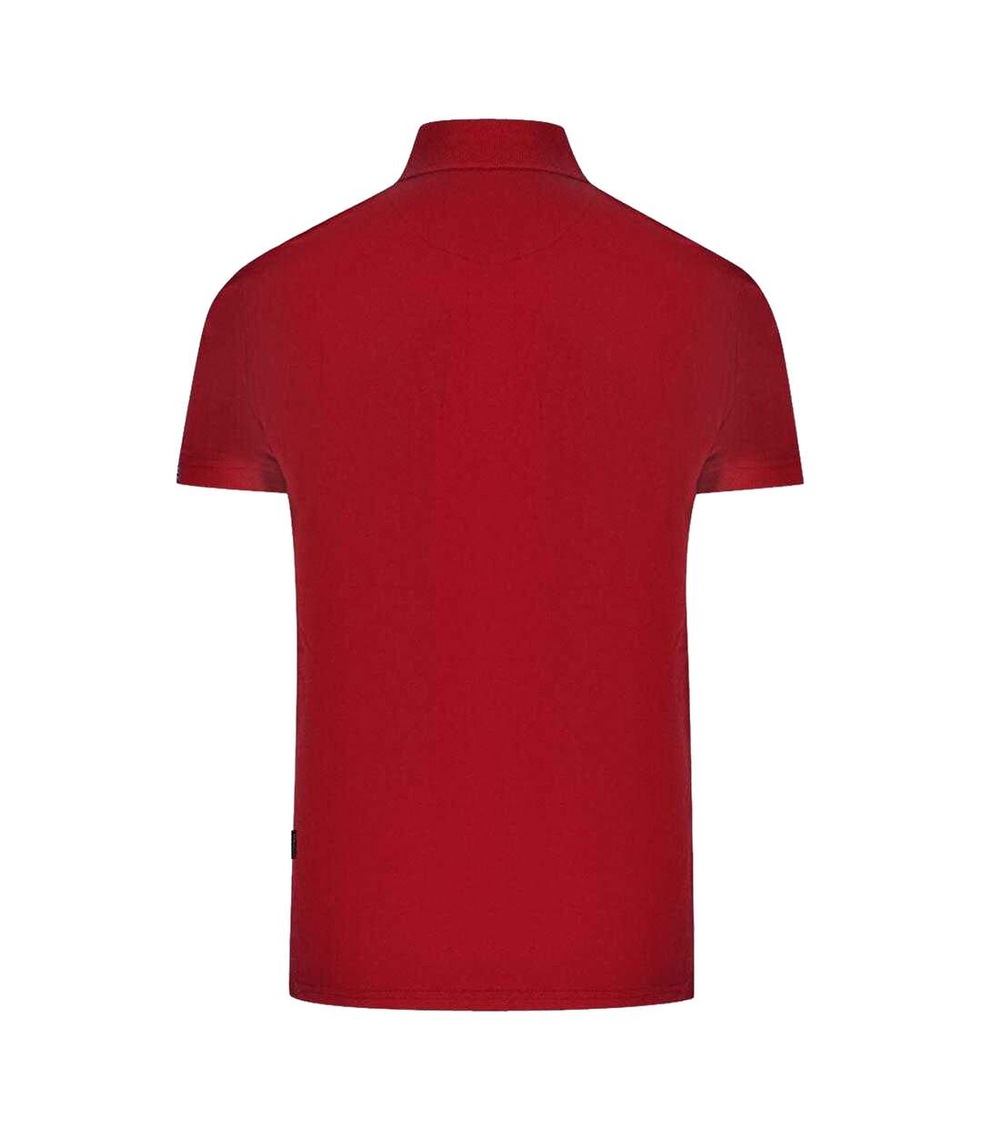 Polo Aldis Homme Rouge Aquascutum-2