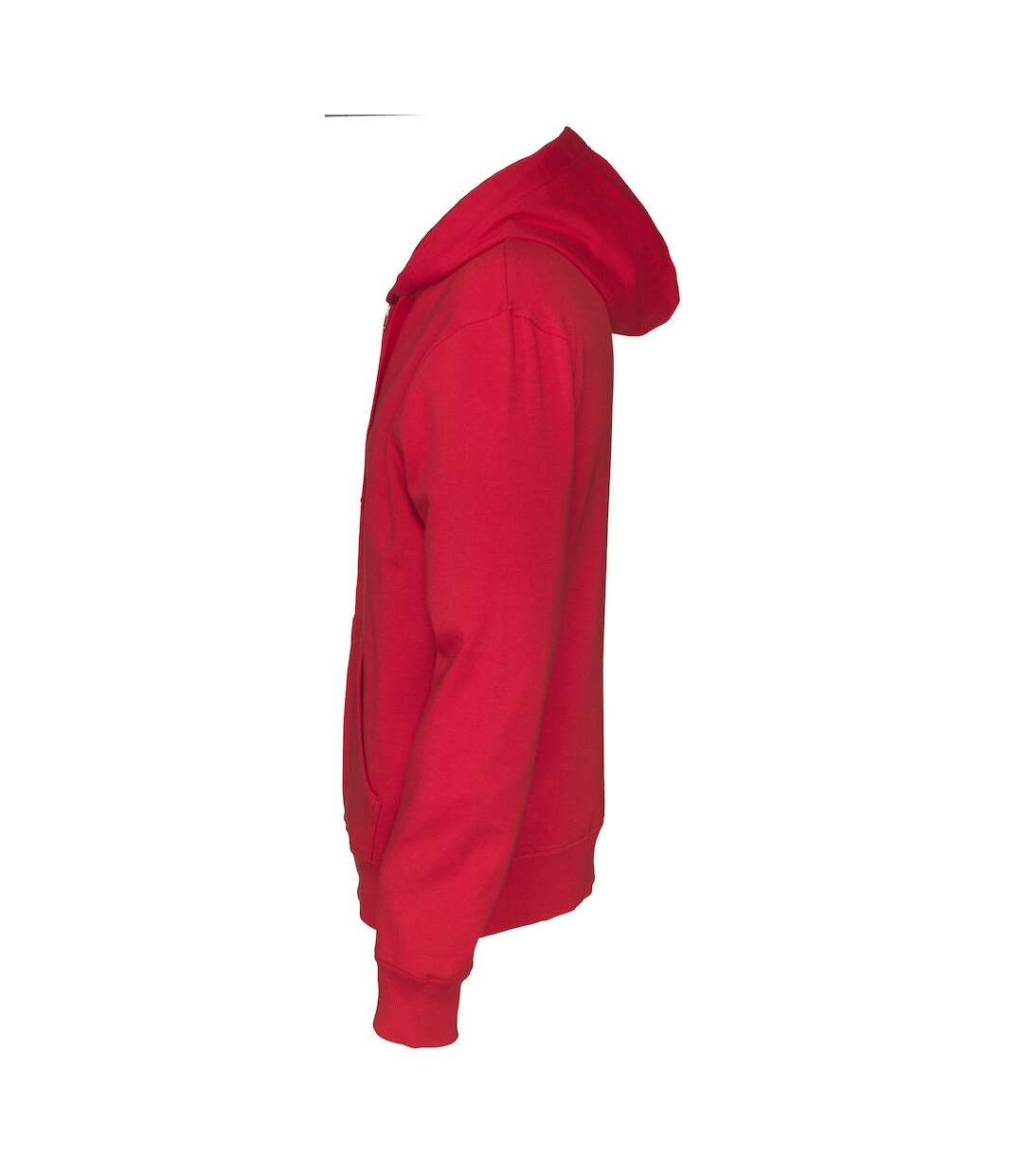 Veste à capuche homme rouge Cottover-3