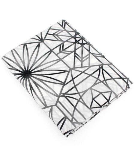 Drap plat percale de coton GABRIELLE