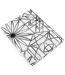 Drap plat percale de coton GABRIELLE-1