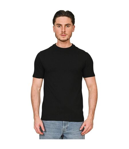 Unisex adult muscles combed ringspun cotton t-shirt black Casual Classics