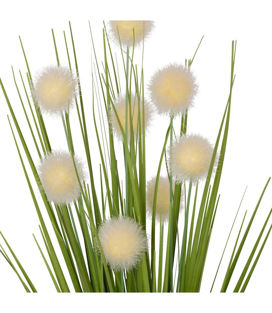 Plante Herbe Artificielle Avec Boules Lari 42cm Vert-2