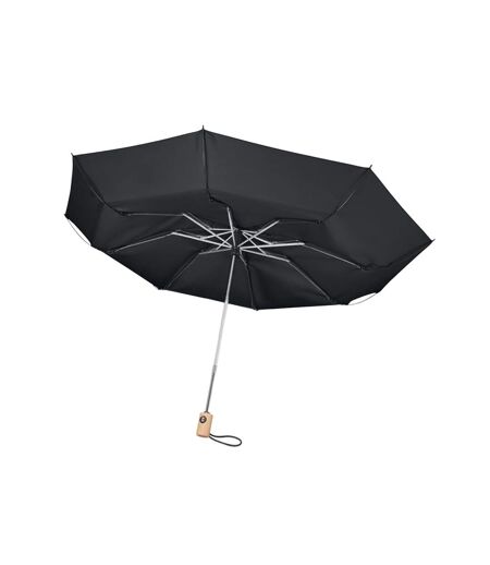 Parapluie Pliant Leeds Taille Unique Noir MidOcean