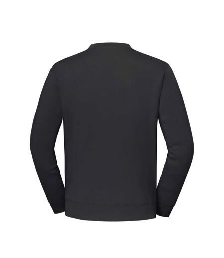 Sweat Uni Col Ars-du-cou Iconic Premium Homme Anthracite Fruit Of The Loom