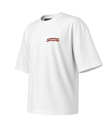 T-shirt Bitcoin Relaxed Fit Pour Hommes Blanc Pretty Boy Ugly World