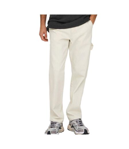 Pantalon écru homme only & sons edge